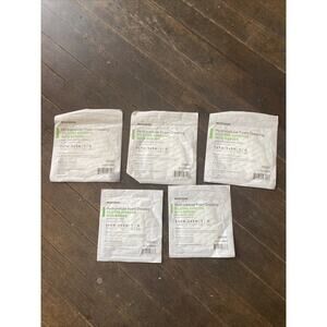 3 McKesson 7x7 & 2 6x6 Inch Hydrocellular Foam Silicone Dressing Adhesive SACRAL